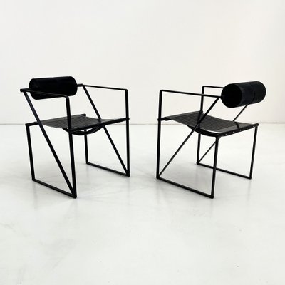 Black Seconda Chair by Mario Botta for Alias, 1980s for sale at Pamono