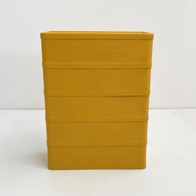 Red Model 4964 Chest of Drawers by Olaf von Bohr for Kartell