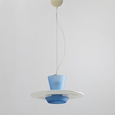 Zefiro Pendant Light by Giuseppe Ramella for Arteluce, 1980s for
