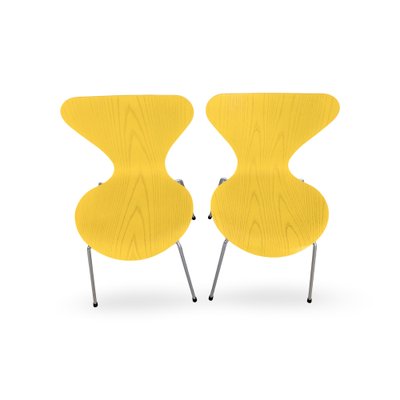 Vintage Series 7 Chairs by Arne Jacobsen for Fritz Hansen, Set of