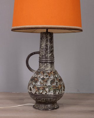 Vintage Ceramic Floor Lamp, West Germany, 1960s for sale at Pamono