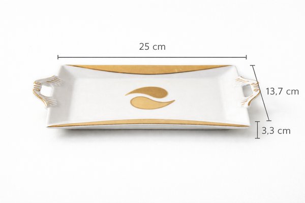 Porcelain Empty Pocket Plate from Royal Limoges, 1970s — view 6