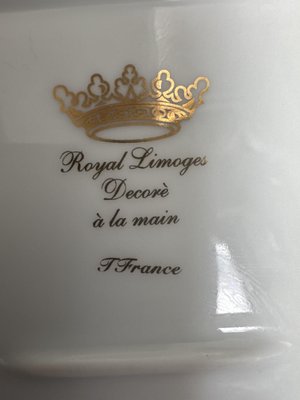 Porcelain Empty Pocket Plate from Royal Limoges, 1970s — view 3