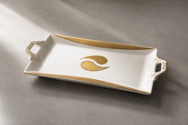 Porcelain Empty Pocket Plate from Royal Limoges, 1970s — view 2