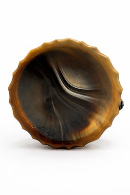 Art Deco Lithyaline Glass Centrepiece Bowl from STS Abel Zagreb, 1930s — view 8