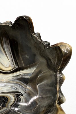 Art Deco Lithyaline Glass Centrepiece Bowl from STS Abel Zagreb, 1930s — view 7