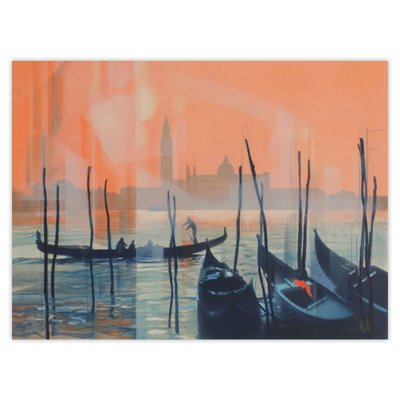 Jean-Baptiste Valadié, Mother-of-Pearl Sky over the Lagoon, 1990
