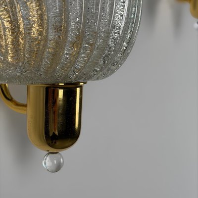 Large Vintage Wing Wall Sconces from Barovier & Toso, Italy, 1980s