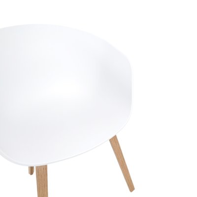 Aac 22 Armchairs in White from Hay, Set of 4 for sale at Pamono