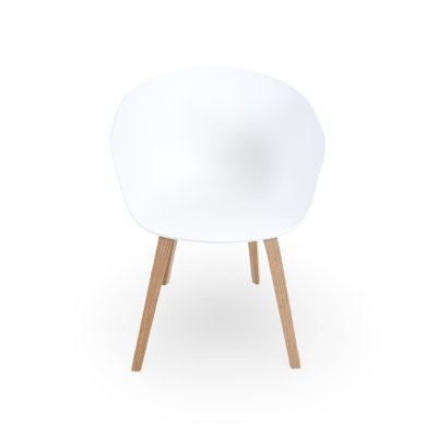 Aac 22 Armchairs in White from Hay, Set of 4 for sale at Pamono
