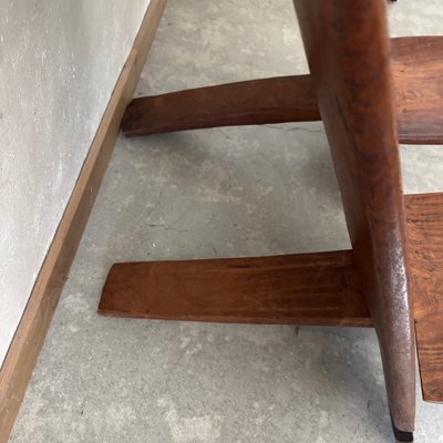 African Chairs in Wood, Set of 2 for sale at Pamono