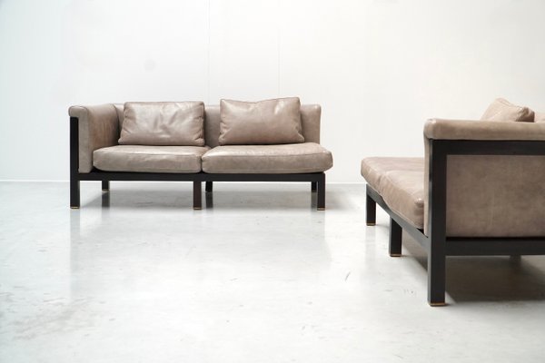 Modulares Ecksofa Set von Jules Wabbes für Mobilier Universel, Belgien, 1960er, 2er Set bei Pamono kaufen