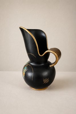 Art Deco Ceramic Jug by Regina Gouda, Holland, 1930 — view 3