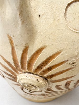 Mid-Century Modern Sgraffito Griffin Amphora Vase by Fratelli Fanciullacci, 1950 — view 8