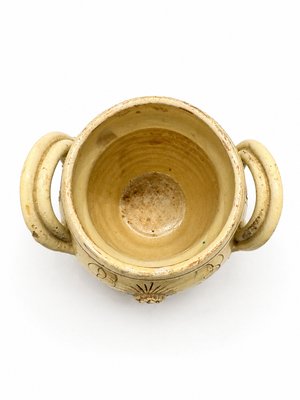 Mid-Century Modern Sgraffito Griffin Amphora Vase by Fratelli Fanciullacci, 1950 — view 4