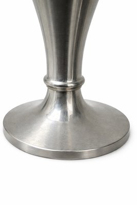Model 2729 Pewter Candlesticks by Just Andersen, Denmark, 1940s, Set of 2 — view 7