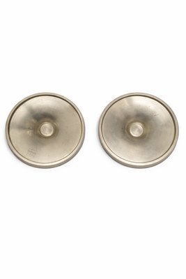 Model 2729 Pewter Candlesticks by Just Andersen, Denmark, 1940s, Set of 2 — view 8