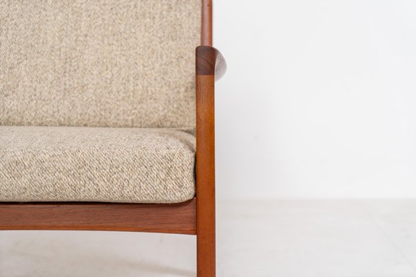 Senator Easy Chairs by Ole Wanscher for France & Son, Set of 2 for