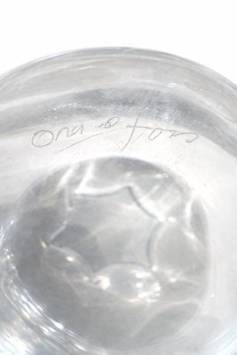 Vintage Crystal Stella Polaris Vase by Vicke Lindstrand for Orrefors, 1970s — view 3
