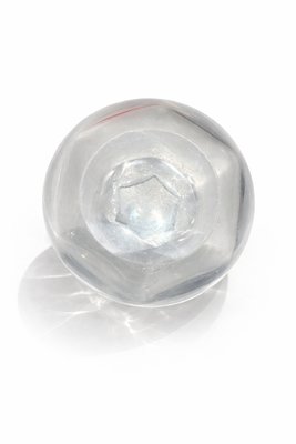 Vintage Crystal Stella Polaris Vase by Vicke Lindstrand for Orrefors, 1970s — view 7