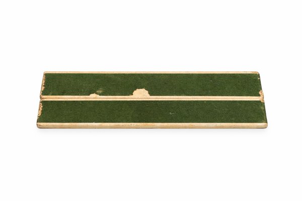 Vintage Handpainted Apponyi Green 7373 Openwork Porcelain Basket from Herend, Hungary, 1970s — view 9