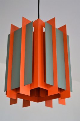 Danish Octagon Ceiling Lamp By Bent Karlby For Lyfa 1968