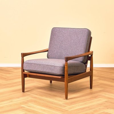Schwedischer Vintage Sessel aus Nussholz von Erik Wörtz für Ikea, 1950 bei Pamono kaufen