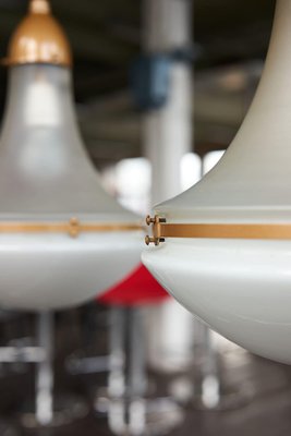 Large Luzette Hanging Lights by Peter Behrens, Set of 2 for sale