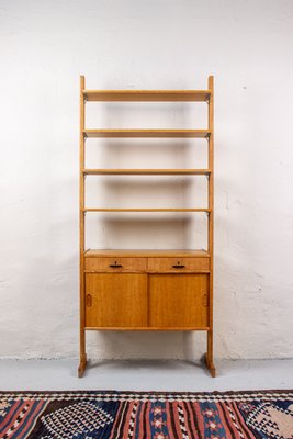 Mid-Century Oak Bookcase from Ikea, 1960s for sale at Pamono