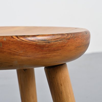 Vintage French Stool from René Martin, 1960s for sale at Pamono
