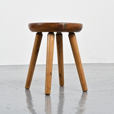 スツール Rene Martin Meribel Stool 1960s Vintage Vintage French Stool from René Martin, 1960s for sale at Pamono