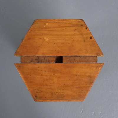 Low Stool attributed to René Martin for Méribel, France, 1970s for