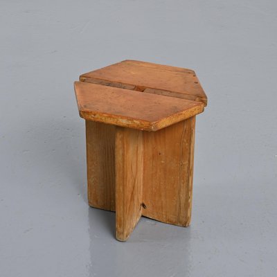 Low Stool attributed to René Martin for Méribel, France, 1970s for