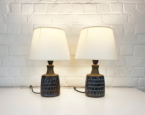 Ceramic Model 1036 Table Lamps by Einar Johansen for Søholm