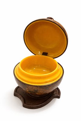 Mid-Century Modern Italian Globe Trinket Box, 1950s — view 1