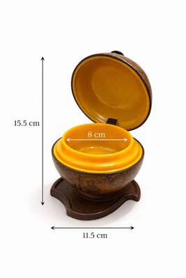 Mid-Century Modern Italian Globe Trinket Box, 1950s — view 6