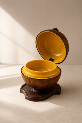 Mid-Century Modern Italian Globe Trinket Box, 1950s — view 2