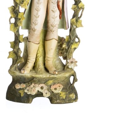 Porzellanfiguren aus Porzellan, 19. Jh., 2er Set