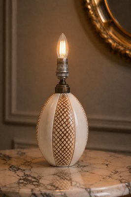 Nildes · Art Deco Ceramic Table Lamp — view 3