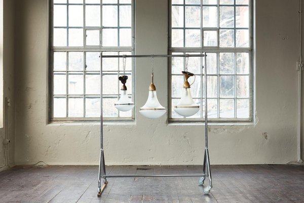 Luzette Pendant Lights by Peter Behrens, Set of 2 for sale at Pamono