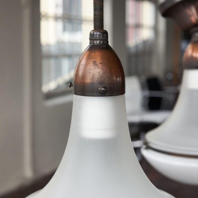 Luzette Pendant Lights by Peter Behrens, Set of 2 for sale at Pamono