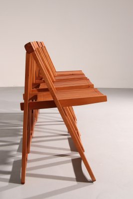Trieste Chairs by Aldo Jacober for Alberto Bazzani, 1960s, Set of