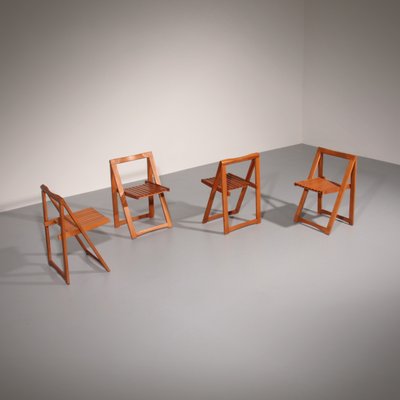 Trieste Chairs by Aldo Jacober for Alberto Bazzani, 1960s, Set of