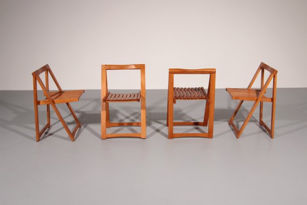 Trieste Chairs by Aldo Jacober for Alberto Bazzani, 1960s, Set of