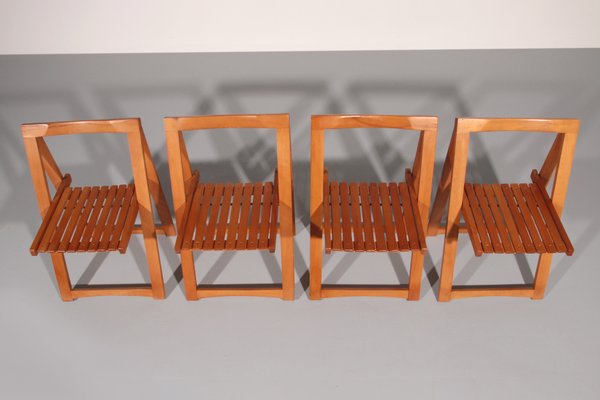 Trieste Chairs by Aldo Jacober for Alberto Bazzani, 1960s, Set of