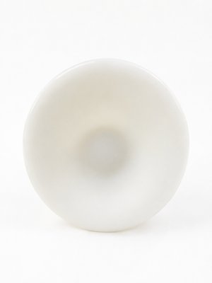 Mid-Century Italian Opaline Glass Solifleur Vase from Cristalleria La Toscana, 1970s — view 6