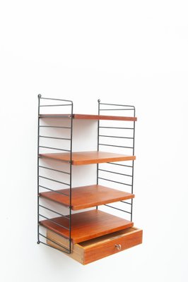 String Wall Shelf from Kajsa & Nisse Strinning, 1950s for sale at