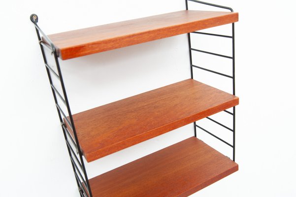 String Wall Shelf from Kajsa & Nisse Strinning, 1950s for sale at