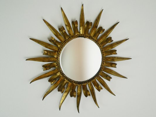 Mid Century French Sunburst Mirror For At Pamono Mid Century French Sunburst Mirror 1