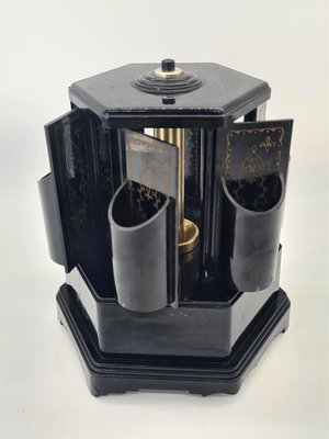 1960s cigarette dispenser with Music Box from Selcol, England, 1960s lit cigarette dispenser for